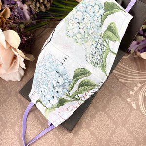 Handsewn Face mask – Hydrangea Flowers